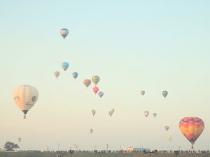 The biggest balloon festival in Japan, the Saga International Balloon Fiesta